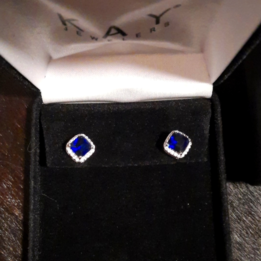 Kay Jewelers Sapphire Studs